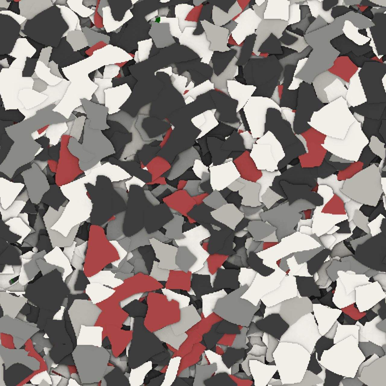 Arrowhead epoxy flake